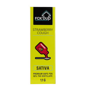 Fck Dup - Strawberry Cough Vape Pen - 1.1g - Fck Dup