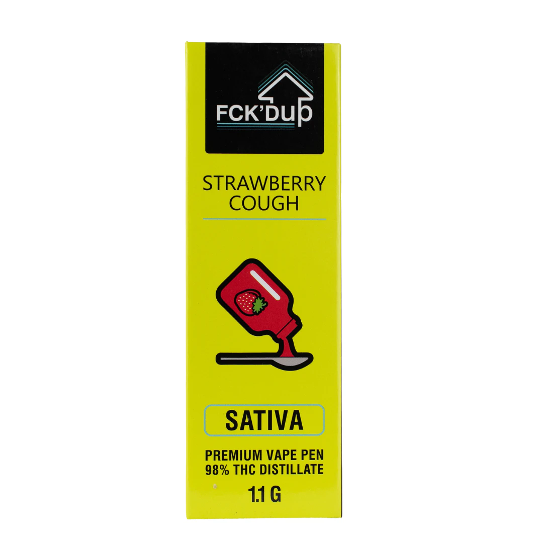 Fck Dup - Strawberry Cough Vape Pen - 1.1g - Fck Dup Main Image