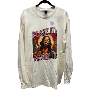 The Medicine Box - Longsleeve X-mas - Blaze It & Praise It - Medium - MDBX Apparel