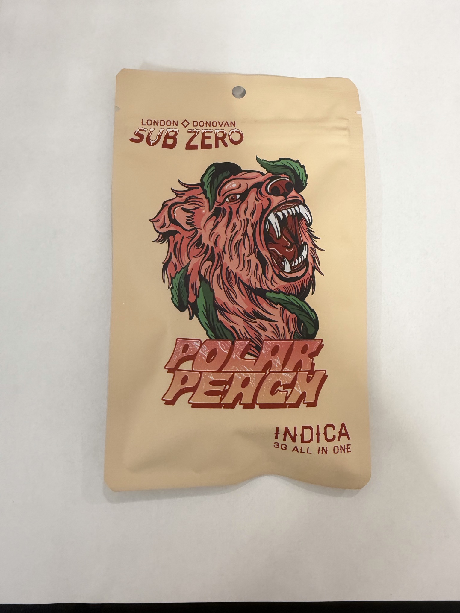 Polar Peach Vape Pen - 3g London Donovan
