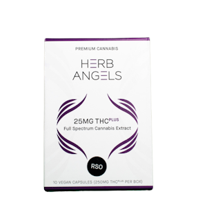 Herb Angels - RSO THC plus Capsules - 250mg - Herb Angels
