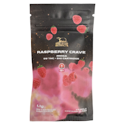 Raspberry Crave Vape Cartridge - 1.1g - Honey Badger