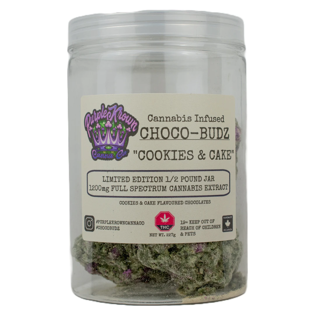 Purple Krown - Cookies & Cake Rice Treat - 1200mg - Purple Krown Main Image