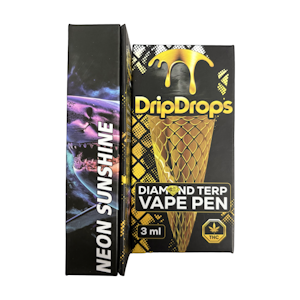 Drip Drop - Neon Sunshine Vape Pen - 3g - Drip Drop