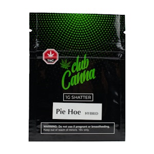 Club Canna - Pie Hoe Shatter - 1g - Club Canna