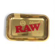 Ethereal Gold Rolling Tray - Medium - Raw