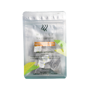 Wesley Tea Co. - Wesley Tea Co. - 60mg THC Green Activitea Maximum Strength - 10-Pack