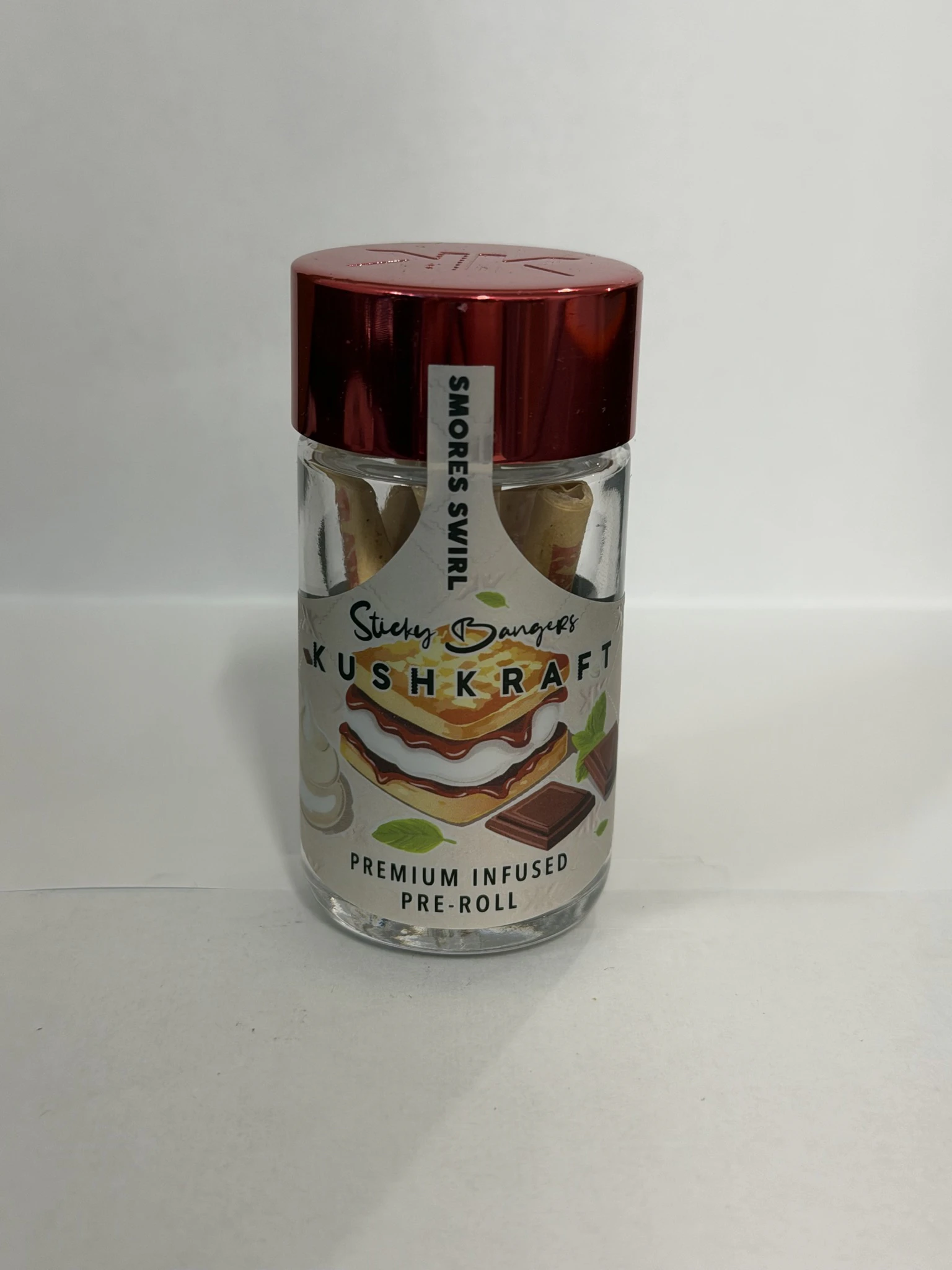 Kush Kraft - S'mores Swirl - 6pack - Sativa - Sticky Banger - Kush Kraft Main Image