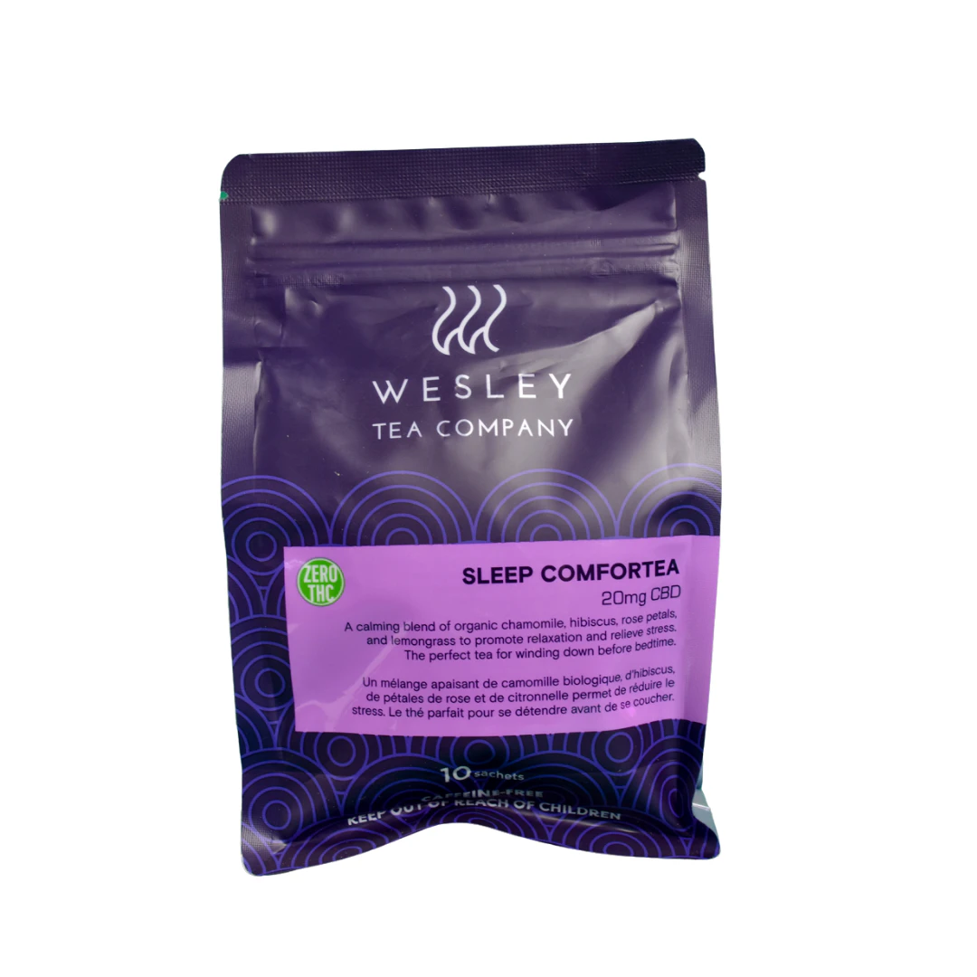 Wesley Tea Co. - CBD Sleep Comfortea 10x20mg - Wesley Tea Co. Main Image