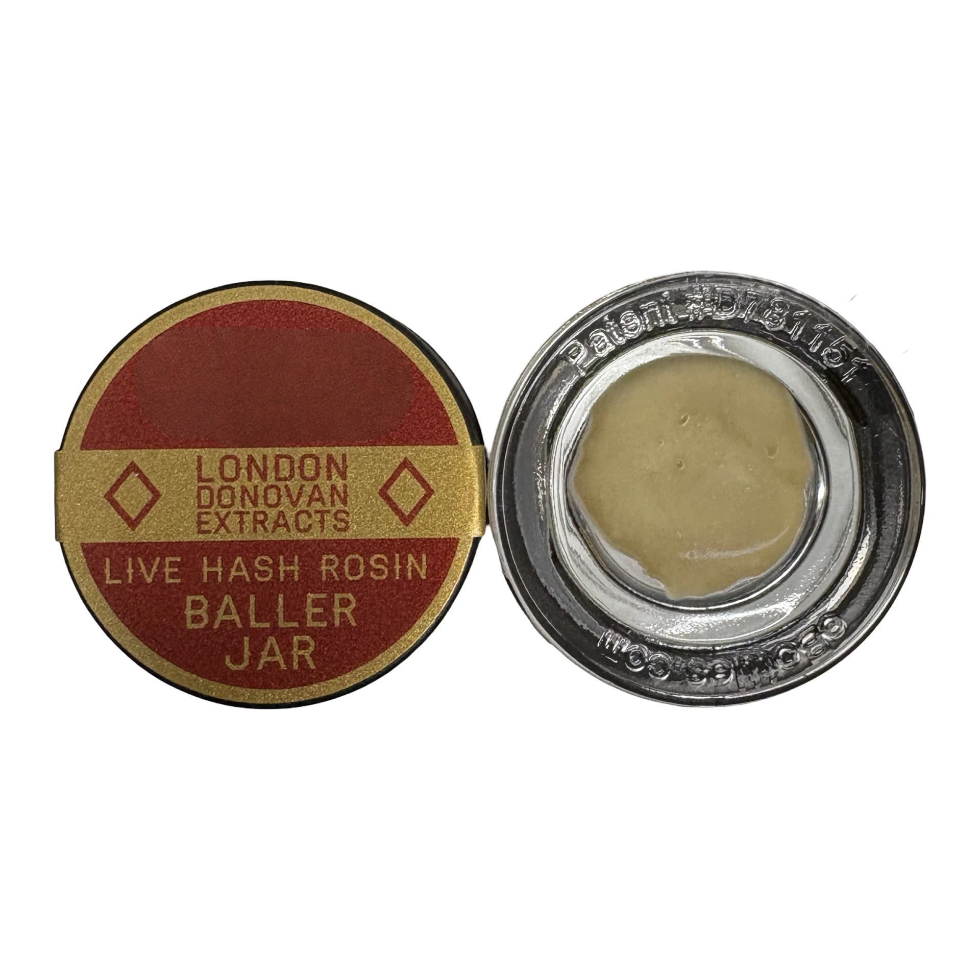 London Donovan - Blueberry Kush Hash Rosin Baller Jar - 3.5g - London Donovan Main Image