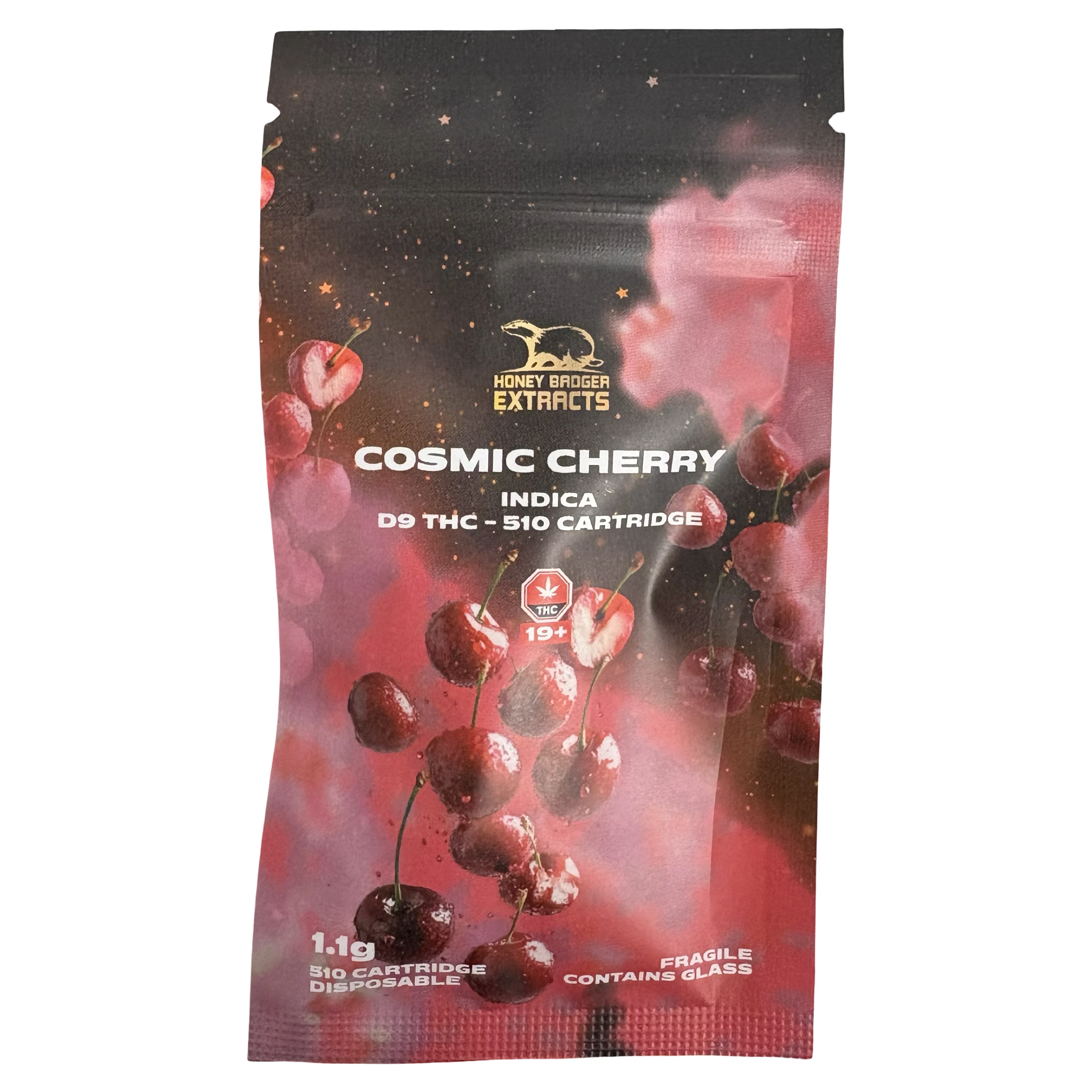 Honey Badger - Cosmic Cherry Vape Cartridge  - 1.1g - Honey Badger Main Image