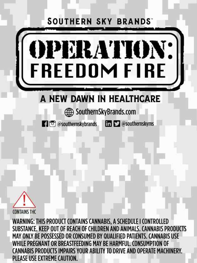 Southern Sky Brands - Operation Freedom Fire 3.5g - Who Dank Main Image