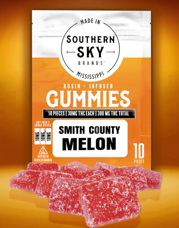 Southern Sky Brands - Smith County Melon Rosin Gummies - 300mg Main Image