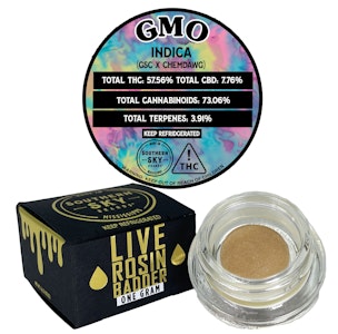 Southern Sky Brands - GMO Live Rosin Concentrate Jar - 1g