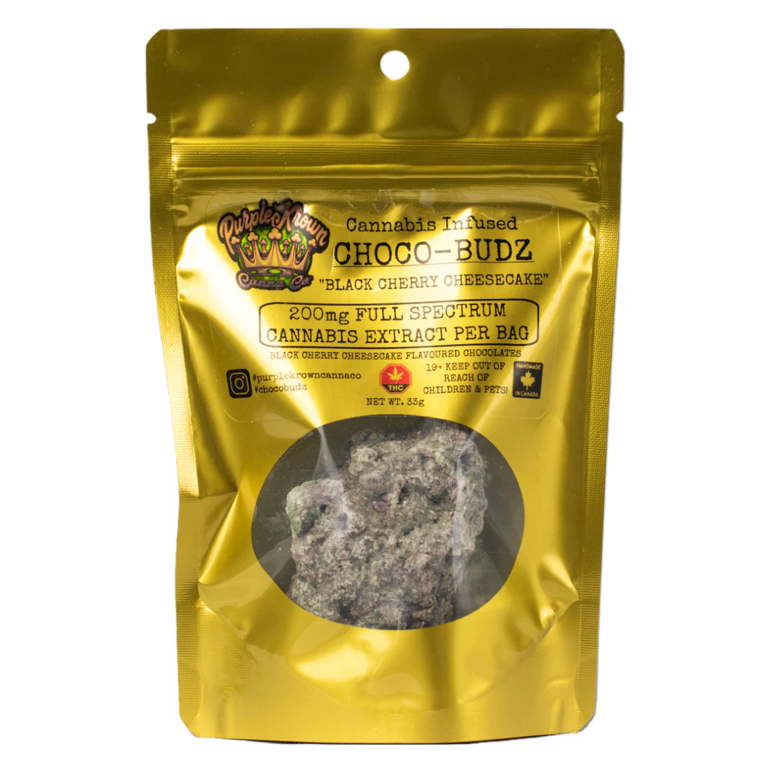 Purple Krown - Black Cherry Cheesecake Rice Treat - 200mg - Purple Krown Main Image