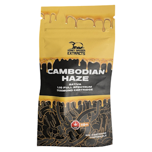 Honey Badger - Cambodian Haze Diamond Vape Cartridge - 1.1g - Honey Badger