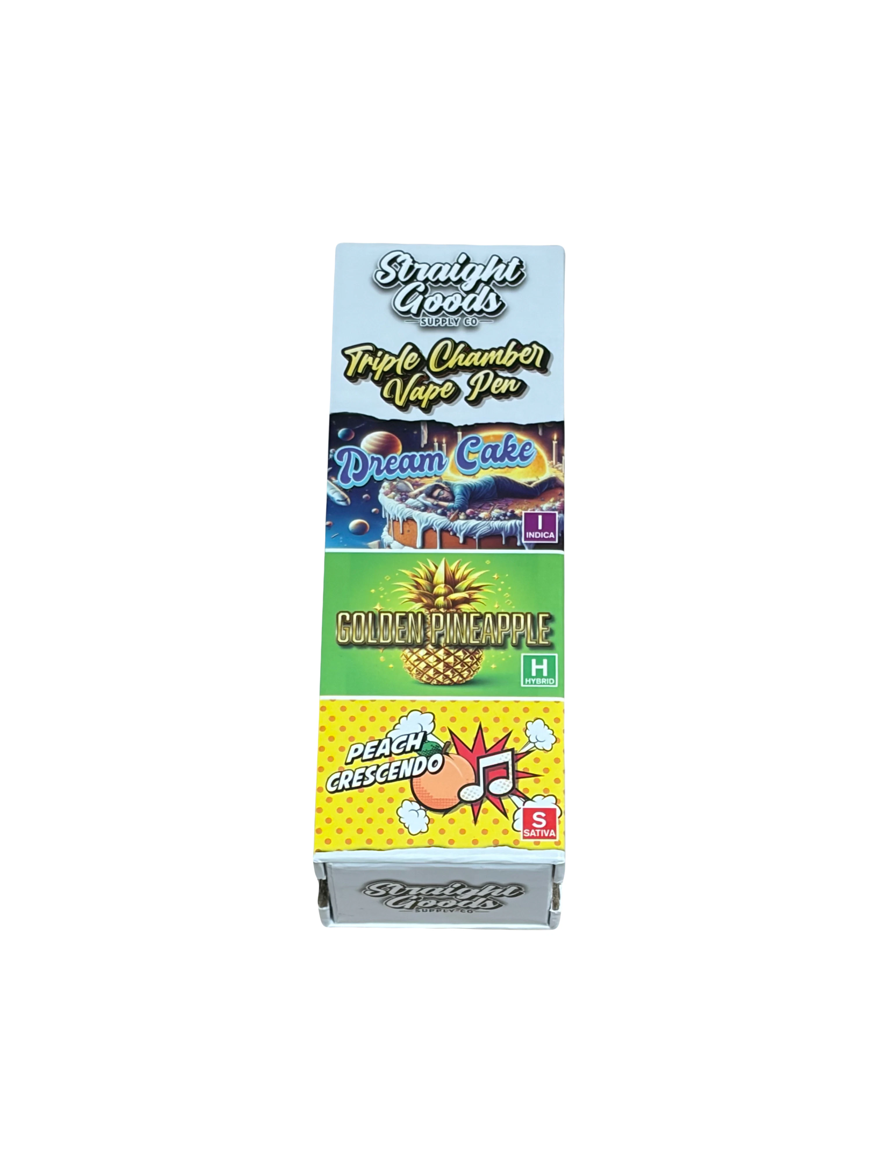 Straight Goods - Dream Cake + Golden Pineapple + Peach Crescendo - 9g - Straight Goods Main Image