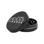 2 Piece 3'' Grinder - Black - Piranha