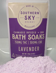 Southern Sky Brands - Lavender Bath Soak (142mg THC, 301mg CBD)