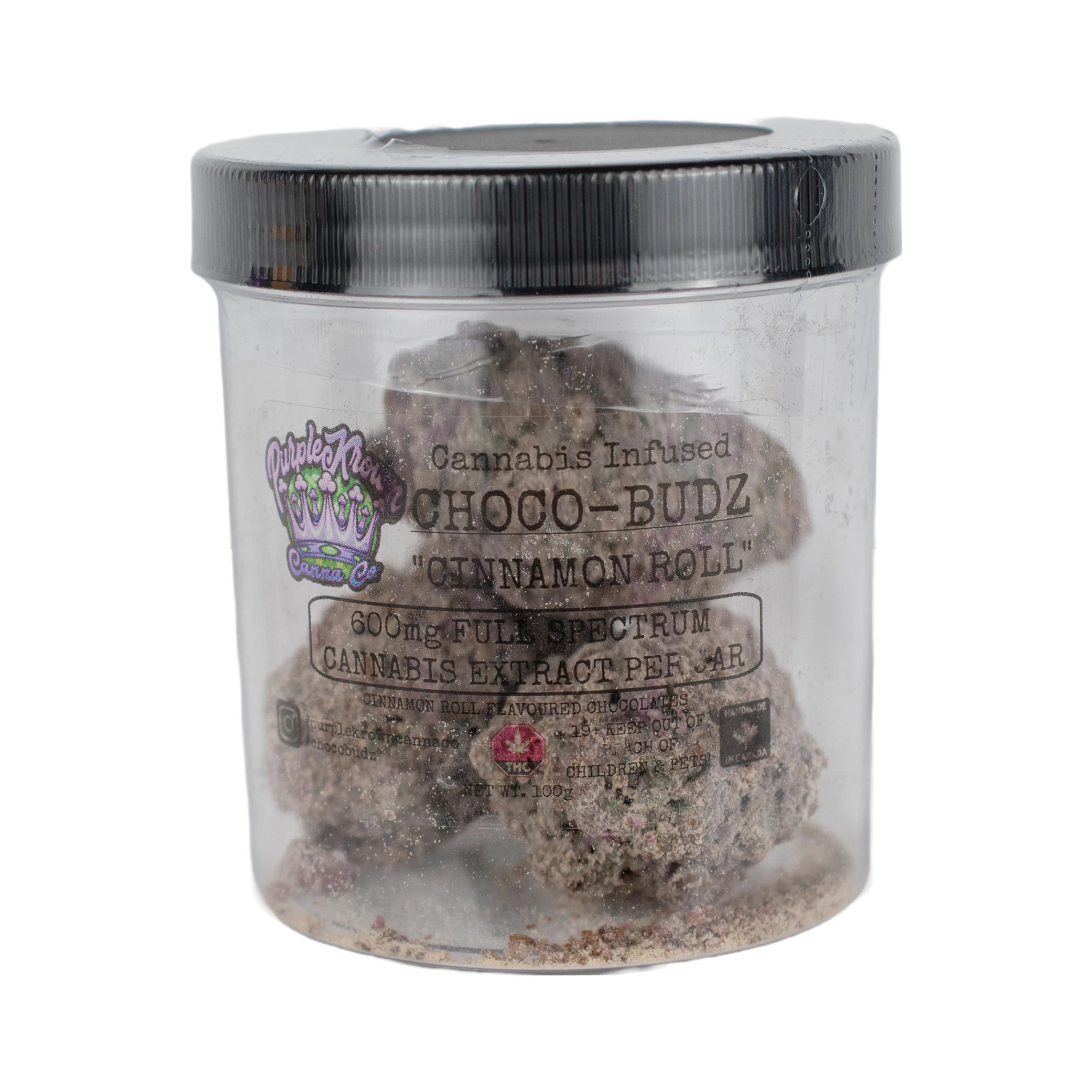 Purple Krown - Cinnamon Roll Rice Treat - 600mg - Purple Krown Main Image