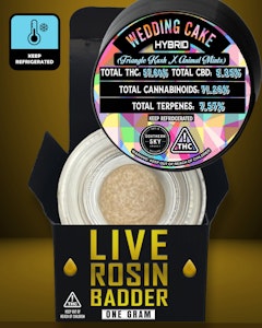 Southern Sky Brands - Wedding Cake Live Rosin Concentrate Jar - 1g