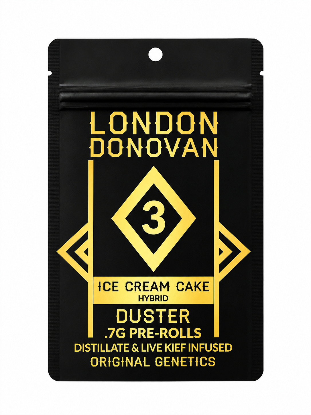 Ice Cream Cake - Duster Preroll 3 Pack - London Donovan