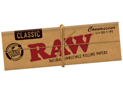 Connoisseur - Classic - 1¼ w/ Tips - RAW Papers