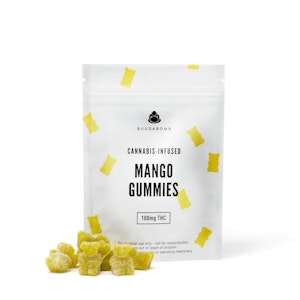 Buudabomb - Mango Gummies - 100mg - Buuda Bomb