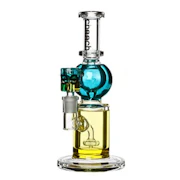 9" UV/Slime Blue with Perc Bong - Cheech