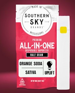 Southern Sky Brands - Orange Soda Disposable Vape - 0.5g