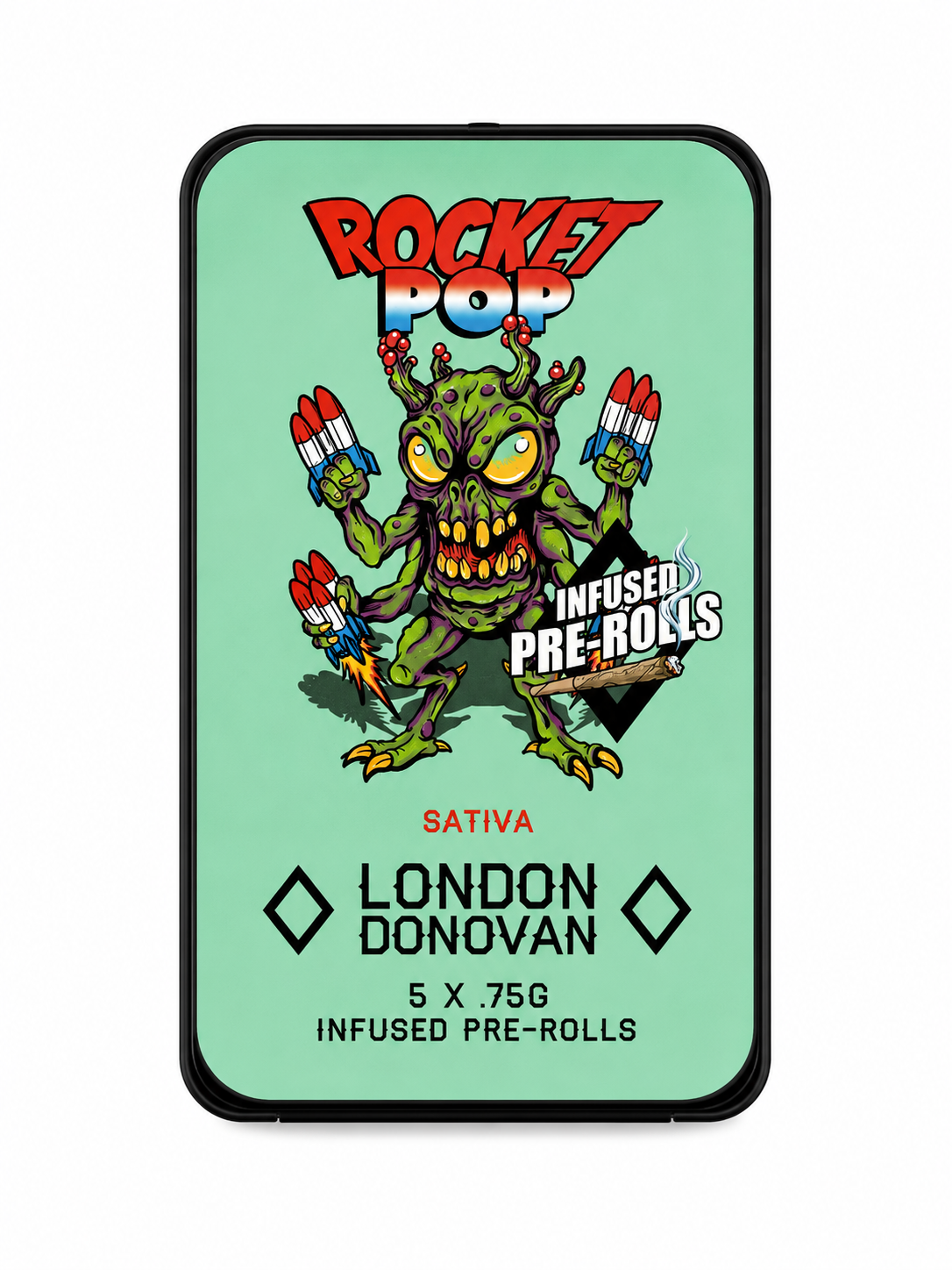 Rocket Pop - Infused 5 pack - London Donovan
