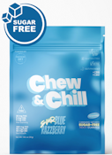 Chew & Chill - Sour Blue Razzberry Gummies 300mg