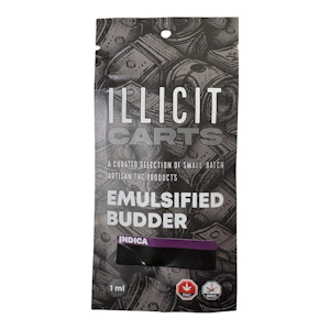 Illicit - Blood Orange Kush Emulsified Budder Cartridge - Indica - 1g - Illicit