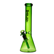 14" Green Essential Flow Bong - Marley