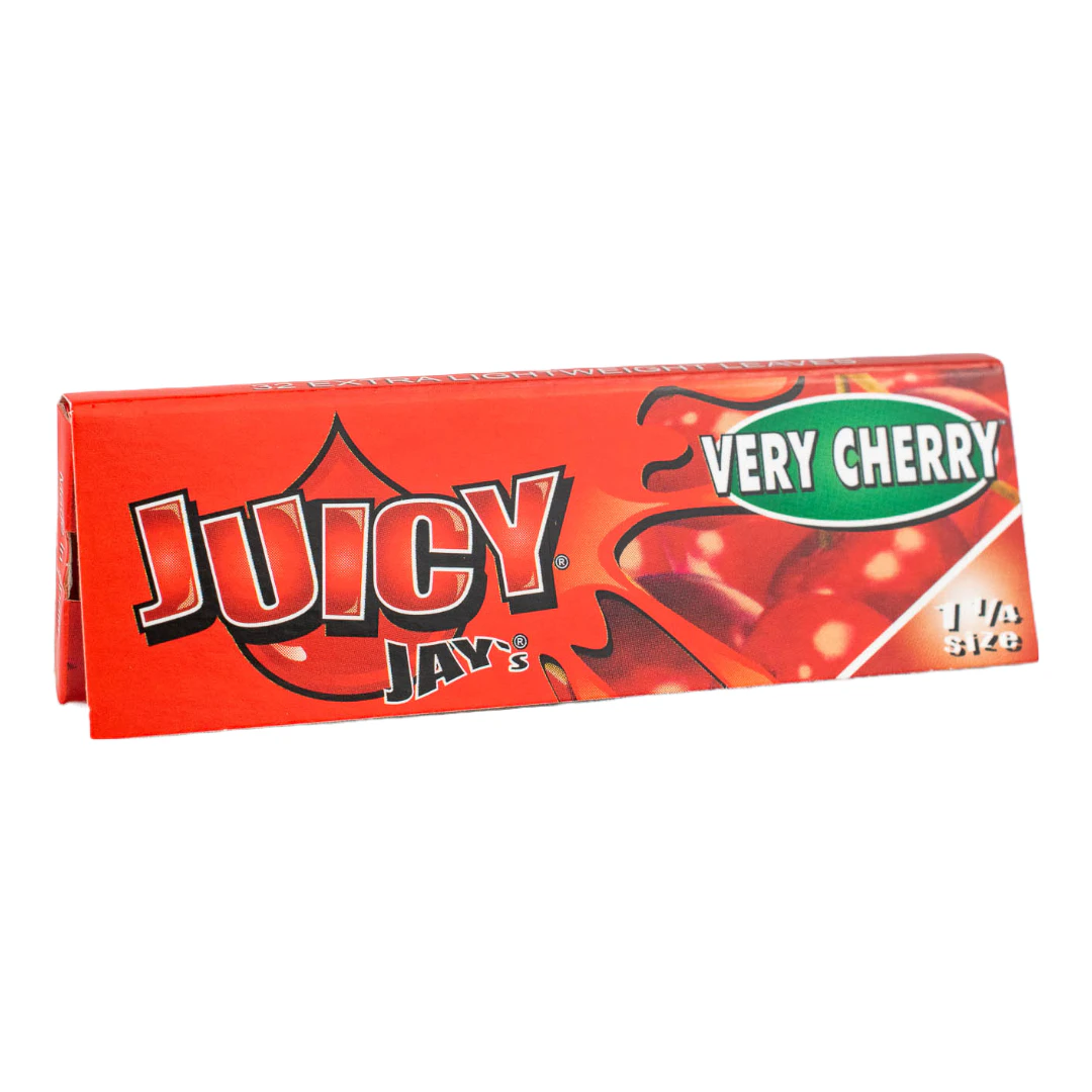 Juicy Jay's Rolling Papers - Very Cherry - 1¼ - Juicy Jay's Papers Main Image
