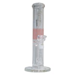 Red Straight Tube Bong - Legacy