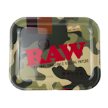 Rolling Tray - Camo Large - RAW Trays