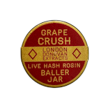 Grape Crush Hash Rosin - 3.5g - London Donovan Rosin Baller