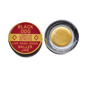 London Donovan - Black Dog Hash Rosin - 3.5g - London Donovan Baller