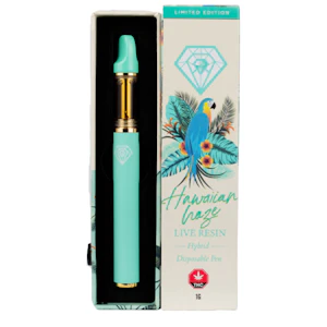 Diamond Concentrates - Hawaiian Haze Live Resin Vape Pen 1g - Diamond Concentrates