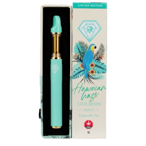 Diamond Concentrates - Live Resin Hawaiian Haze - 1g - Diamond Vape Pens