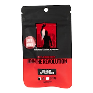 Join the Revolution - Jack Herer Cart - 1g - Join The Revolution Cart