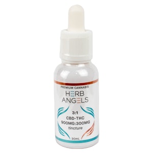 Herb Angels - Herb Angels Tinctures - 3:1 CBD to THC - 900mg:300mg
