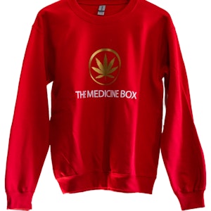 The Medicine Box - Medicine Box Apparel - Sweater Red  Medium