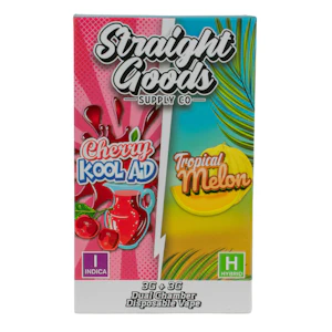 Straight Goods - Cherry Kool Aid + Tropical Melon Vape Pen - 6g - Straight Goods