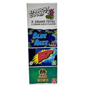 Blue Razz + Super Boof + Maui Wowie Vape Pen - 9g - Straight Goods