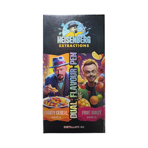 Heisenberg - Fruity Cereal + Fruit Burst Vape Pen - 6g - Heisenberg Duel Chamber