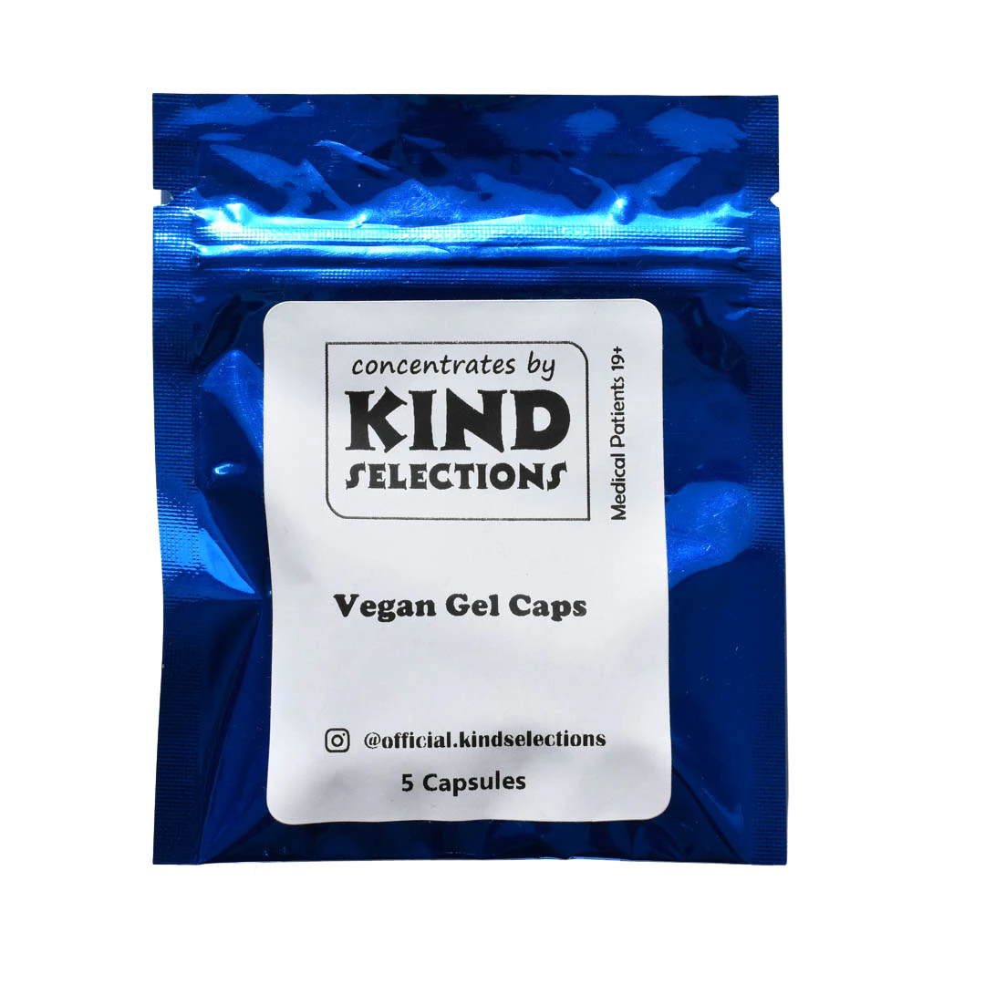 Kind Selections - Vegan Gel Caps - 245mg - Kind Selections Main Image