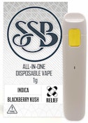 Blackberry Kush Disposable Vape - 1g