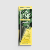 Zig Zag: Terpene Infused Hemp Cones - Limoncello